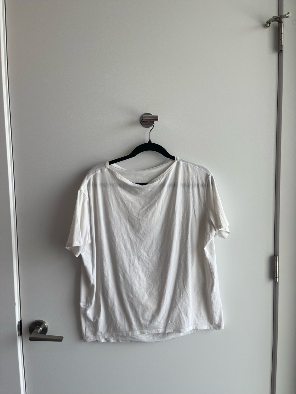Lululemon Classic White Women's Tee - Relaxed Short Sleeve
